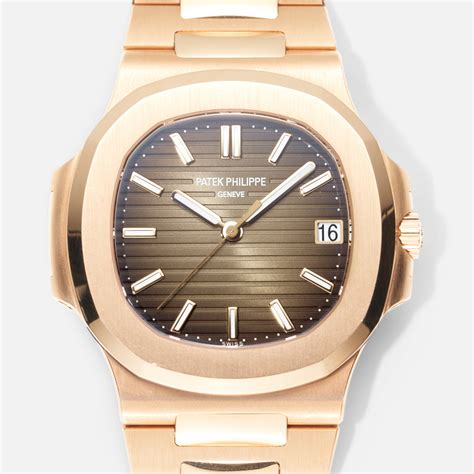 patek philippe nautilus 5712 gold|Patek Philippe Nautilus with diamonds.